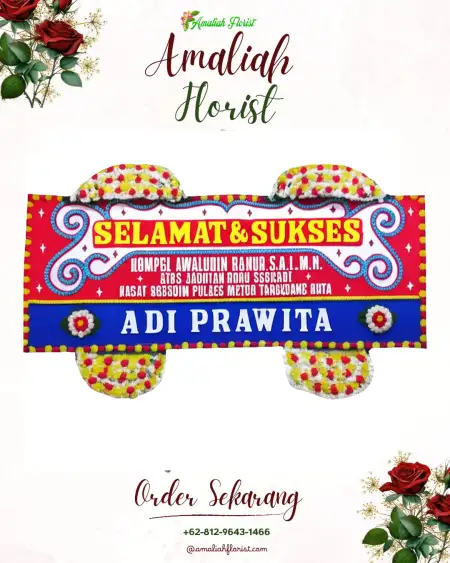 Papan Bunga Ucapan Selamat Seruyan
